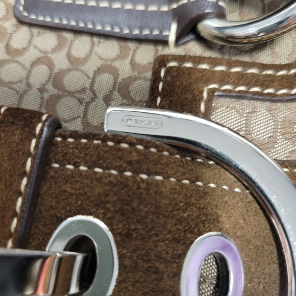 Coach Suede Bag - Picture 11 of 11